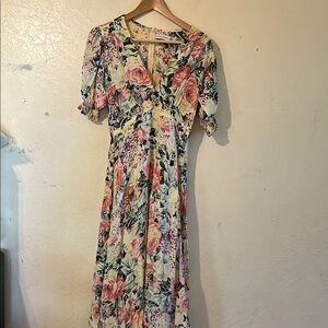 Faithfull the Brand Floral midi Dress